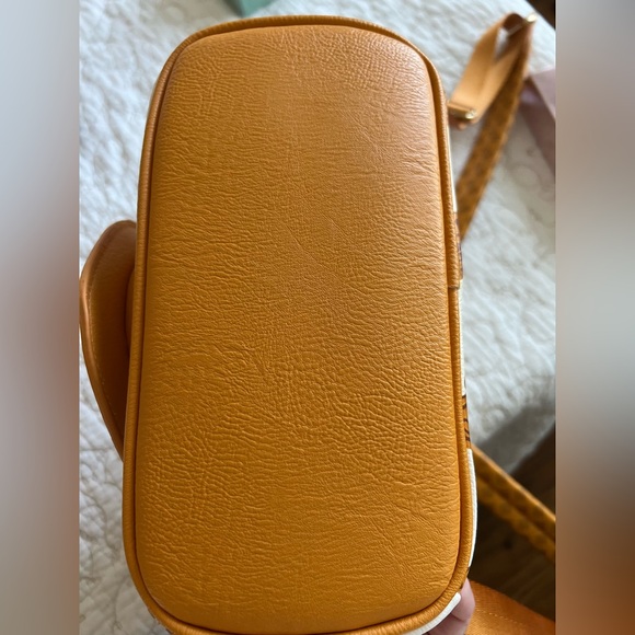 Loungefly Disney Parks Mickey Mouse Orange and Brown Backpack - Picture 5 of 7